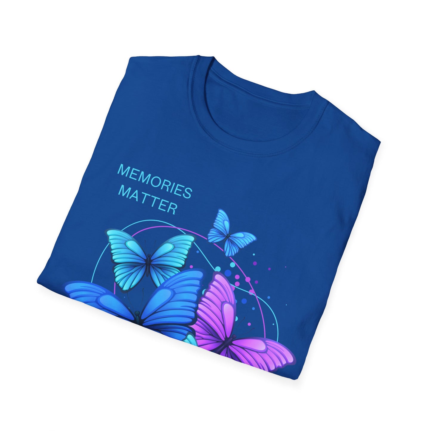 Dementia Awareness Butterfly T-Shirt - Memories Matter