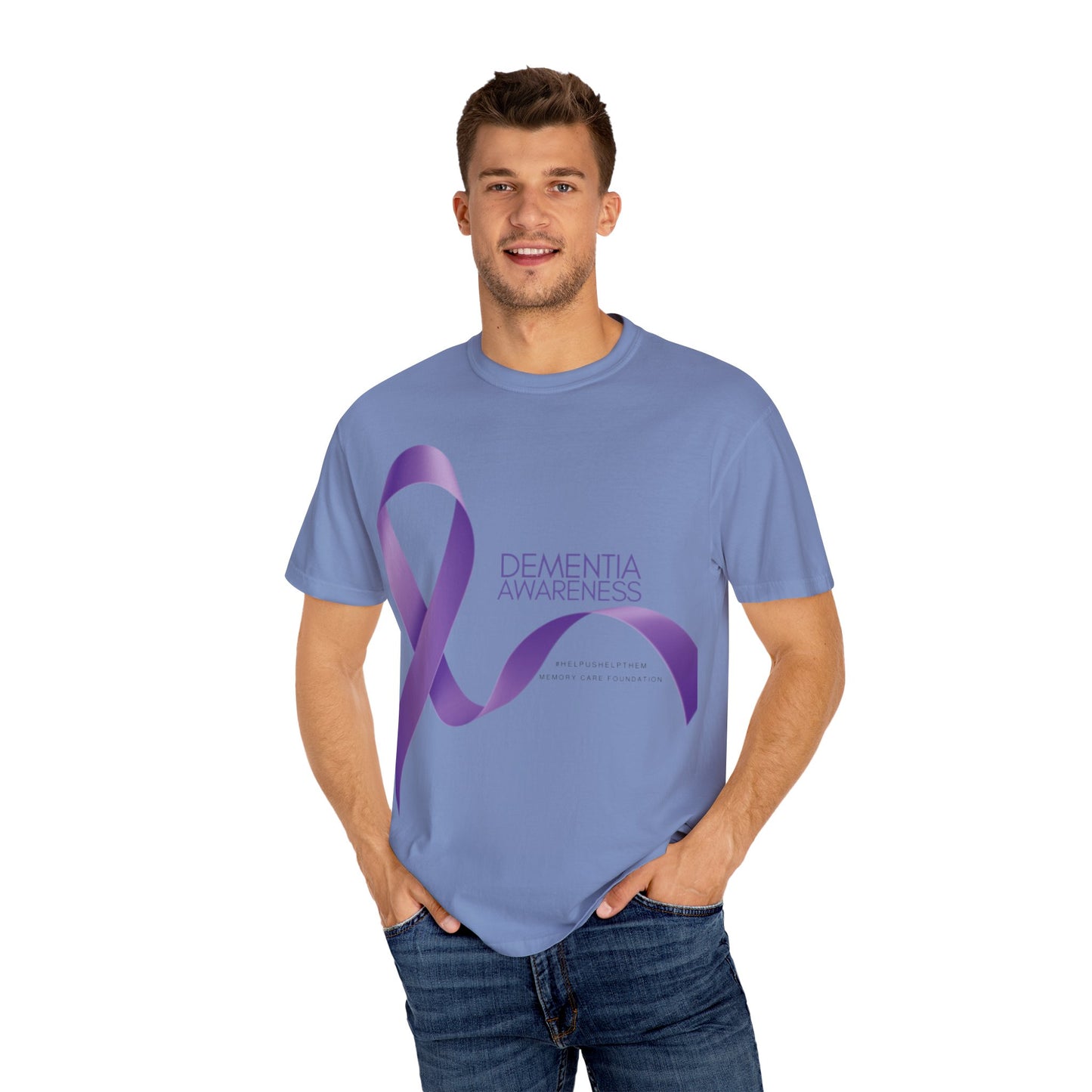 Dementia Awareness Garment-Dyed T-shirt