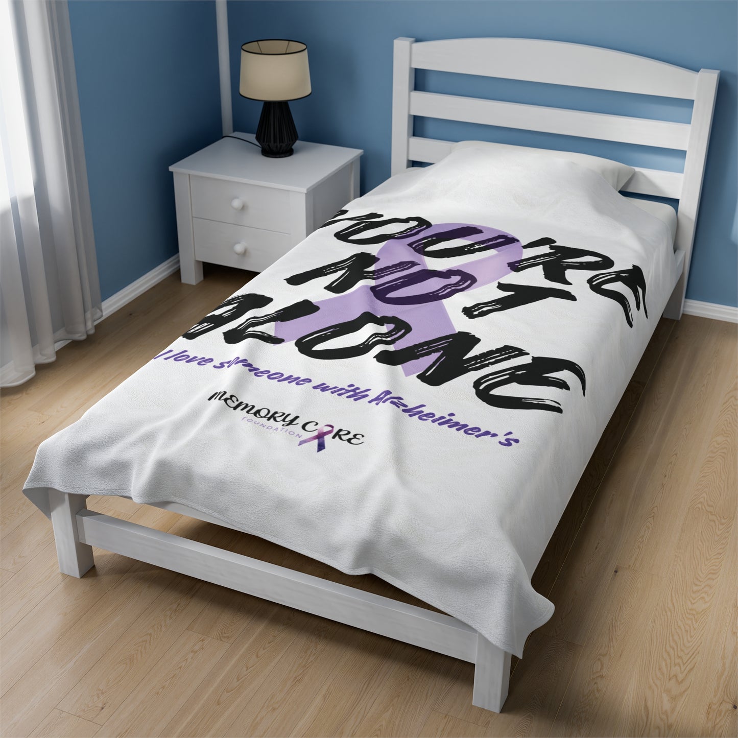 Compassionate Alzheimer's Awareness Blanket