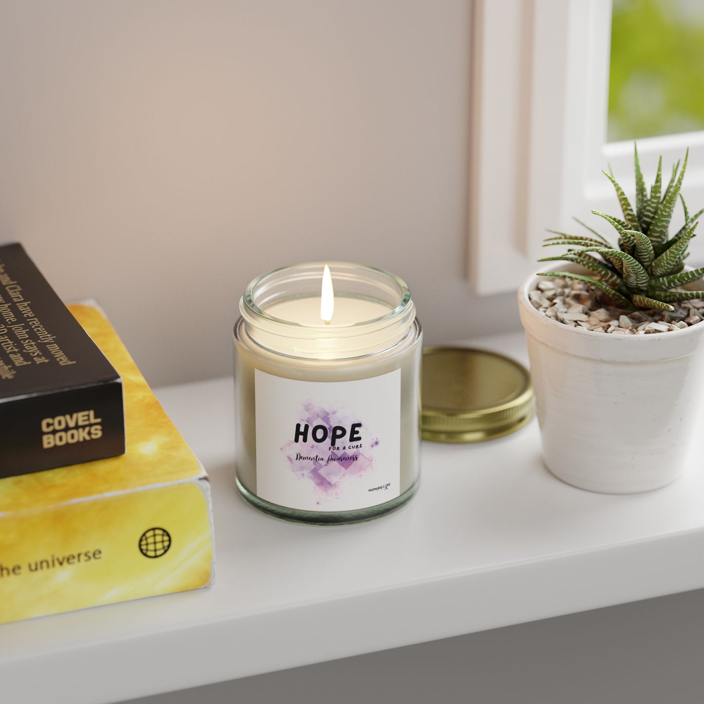 Hope Scented Candle - Coconut Apricot Wax (4oz, 9oz)