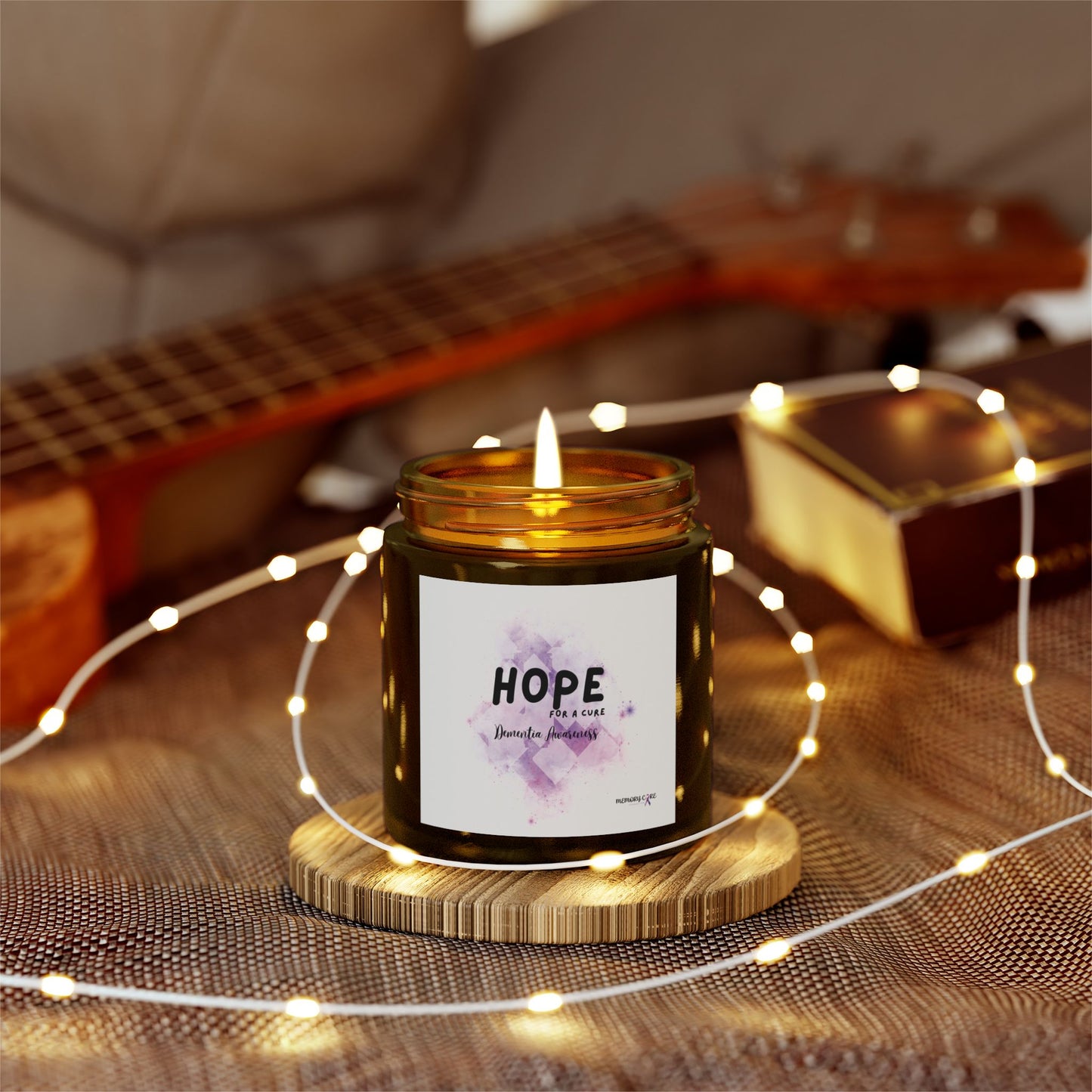 Hope Scented Candle - Coconut Apricot Wax (4oz, 9oz)