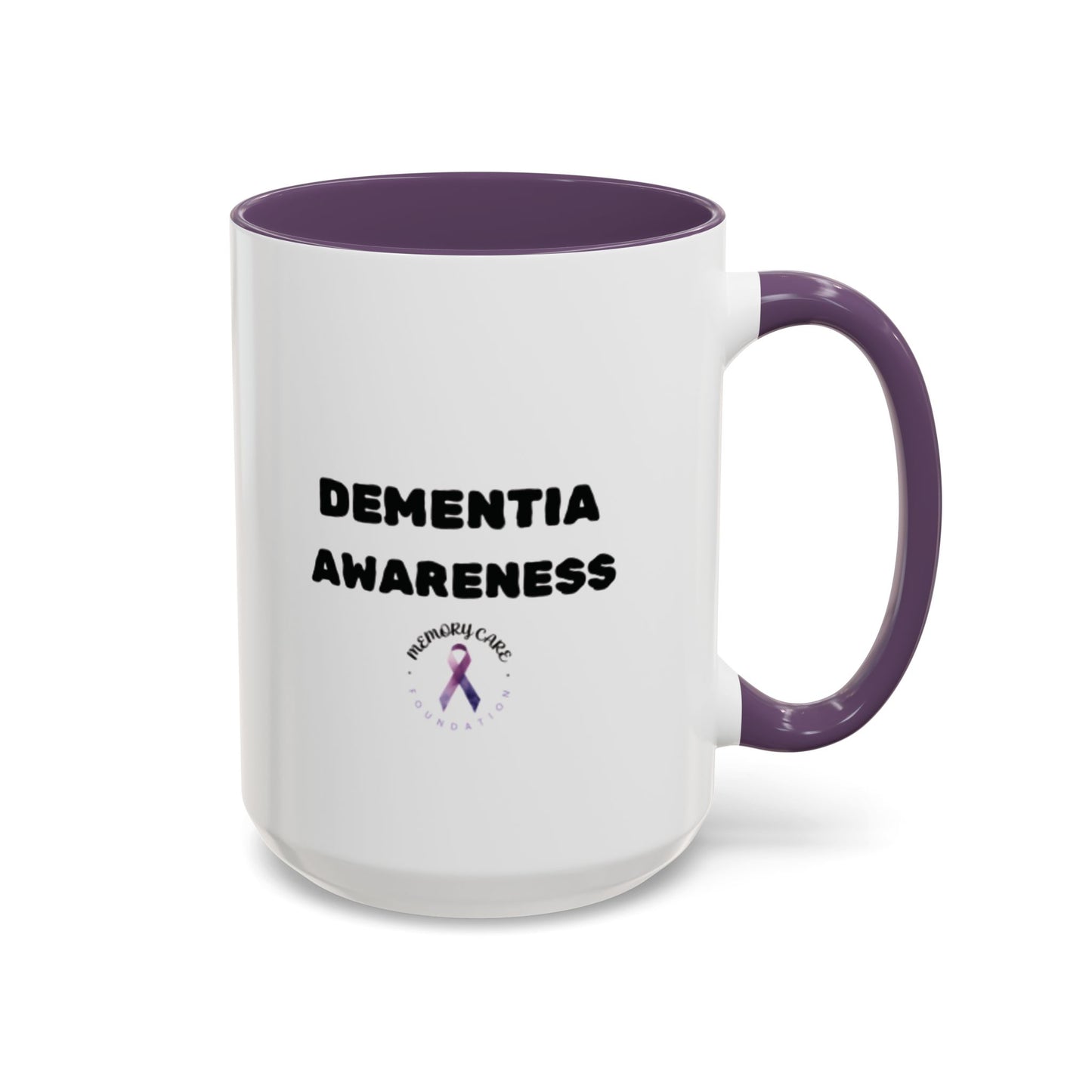 Dementia Awareness Accent Coffee Mug