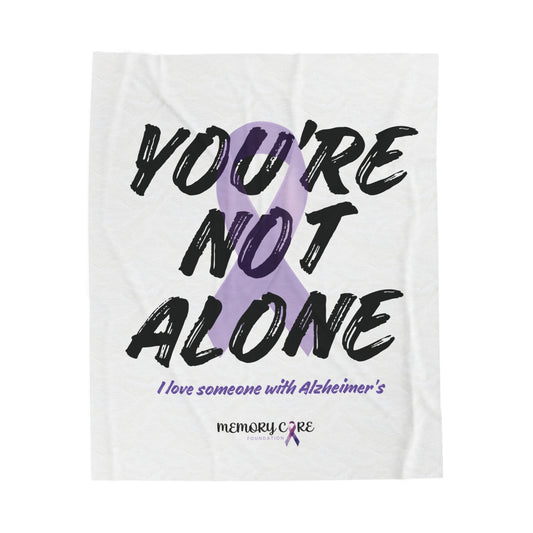 Compassionate Alzheimer's Awareness Blanket