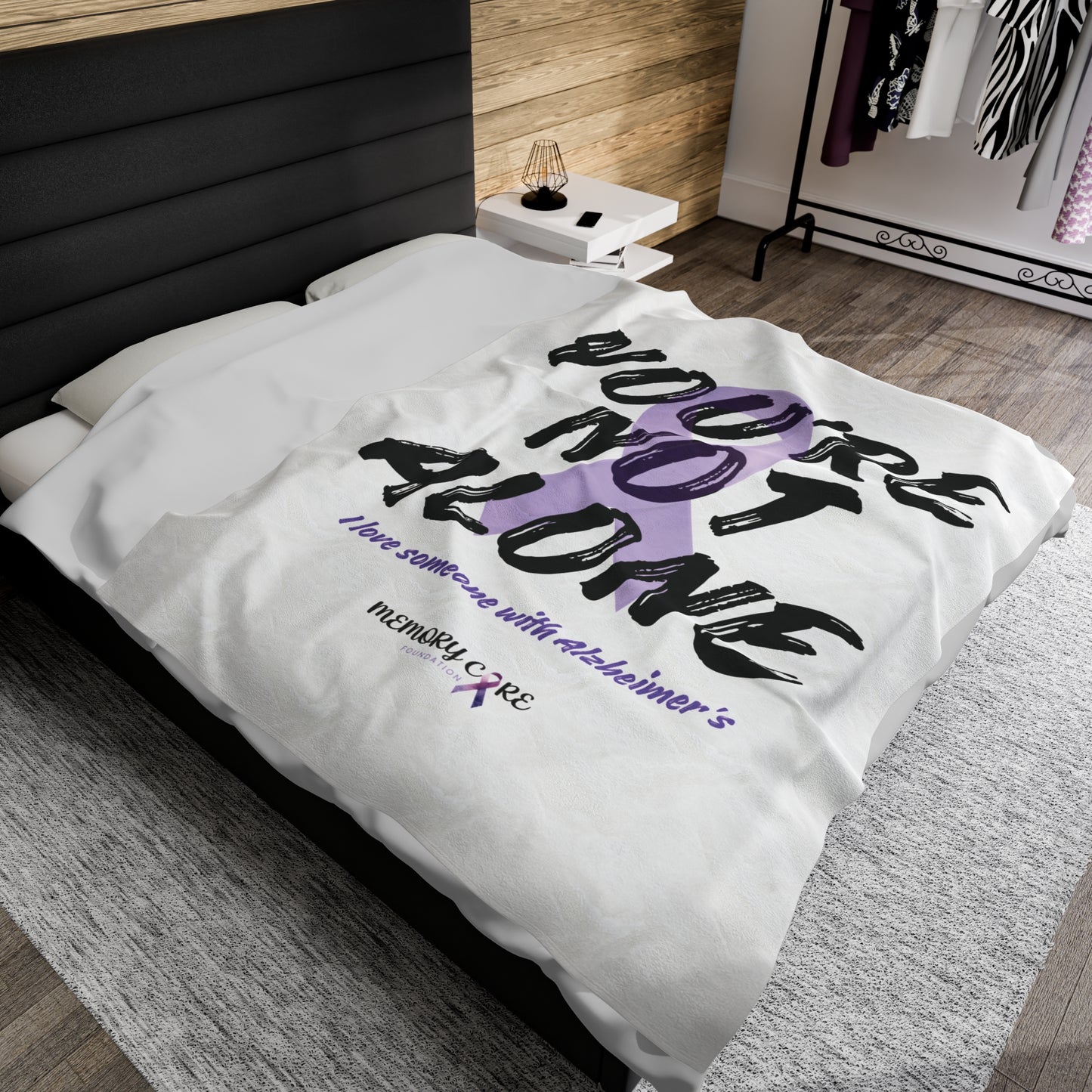 Compassionate Alzheimer's Awareness Blanket